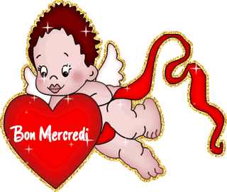 Gif animé Bon mercredi ange